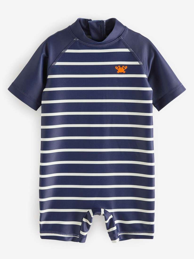 Buy NEXT Infant Boys Striped Swim Legsuit Swimwear for Boys 27030538 Myntra