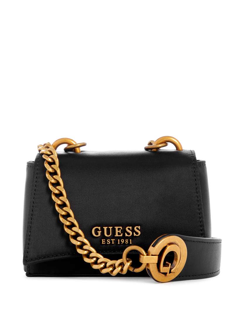 Buy GUESS Satin Finish Structured Small Sized Sling Bag Handbags for Women 27037328 Myntra