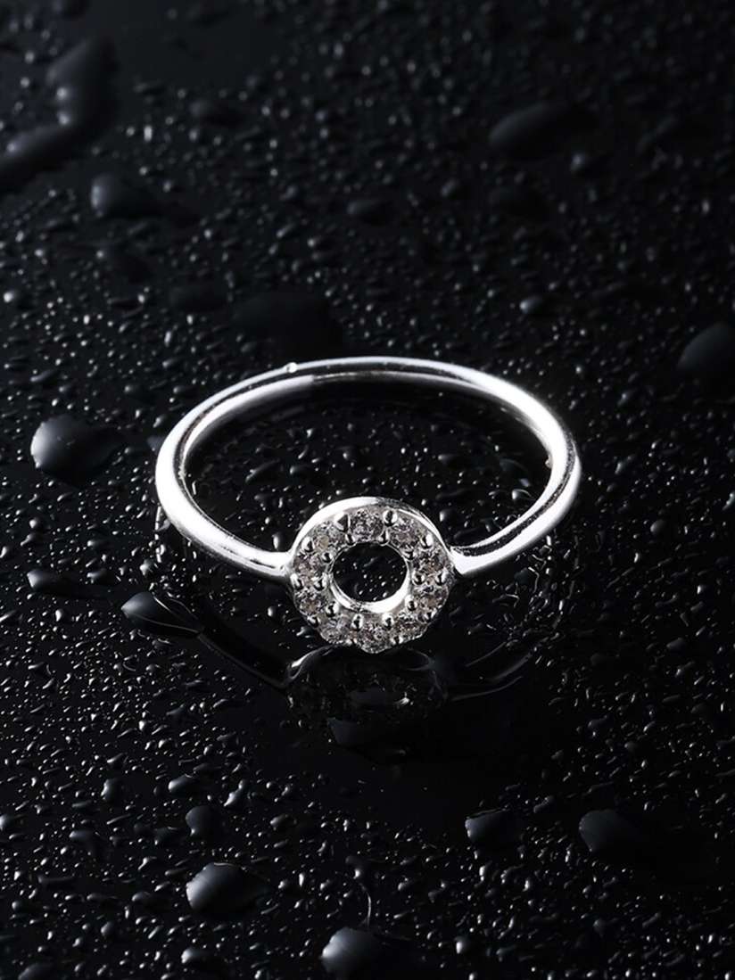 Myntra silver rings top