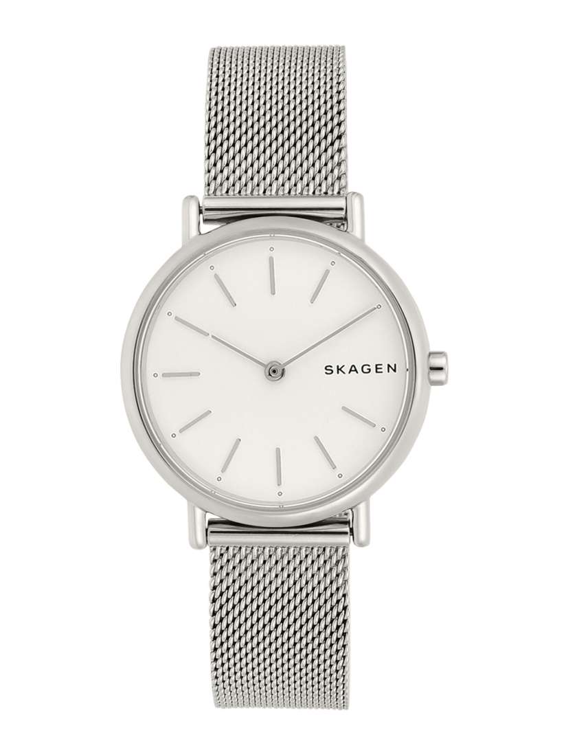Buy SKAGEN Women White Silver Toned Analogue Watch Watches for Women 2704337 Myntra