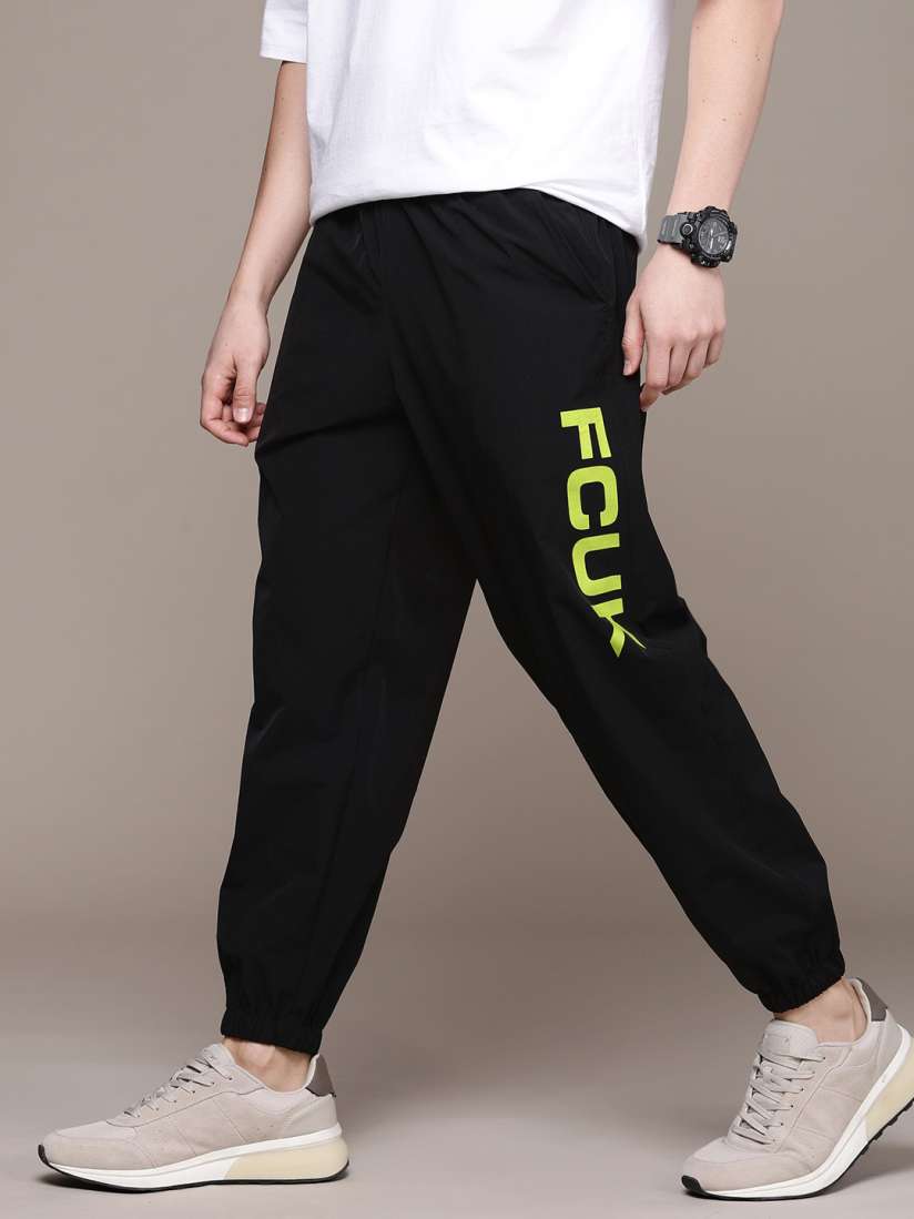 Buy FCUK Men Brand Logo Printed Joggers Track Pants for Men 27046802 Myntra