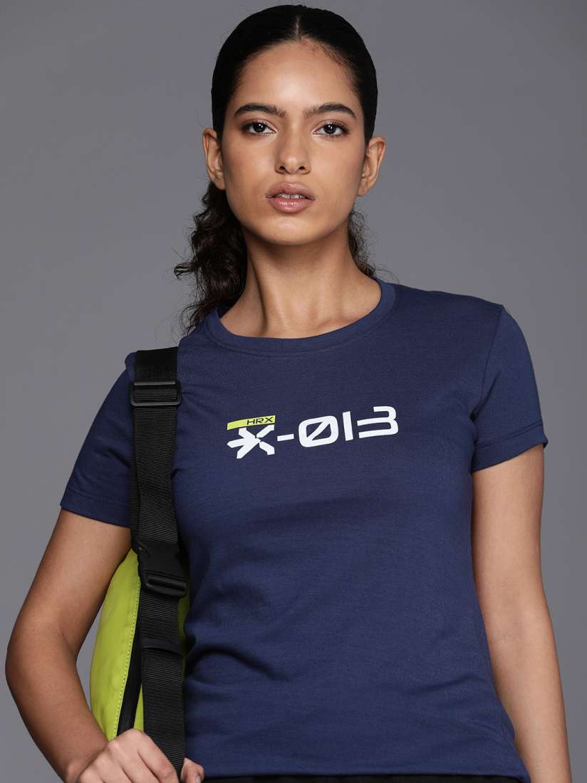 Buy HRX by Hrithik Roshan Graphic Printed Lifestyle T shirt Tshirts for Women 27047398 Myntra