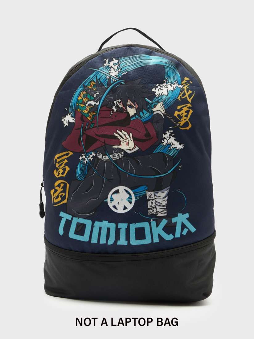 Buy Bewakoof Unisex Tomioka Graphic Printed Backpack Backpacks for Unisex 27064348 Myntra