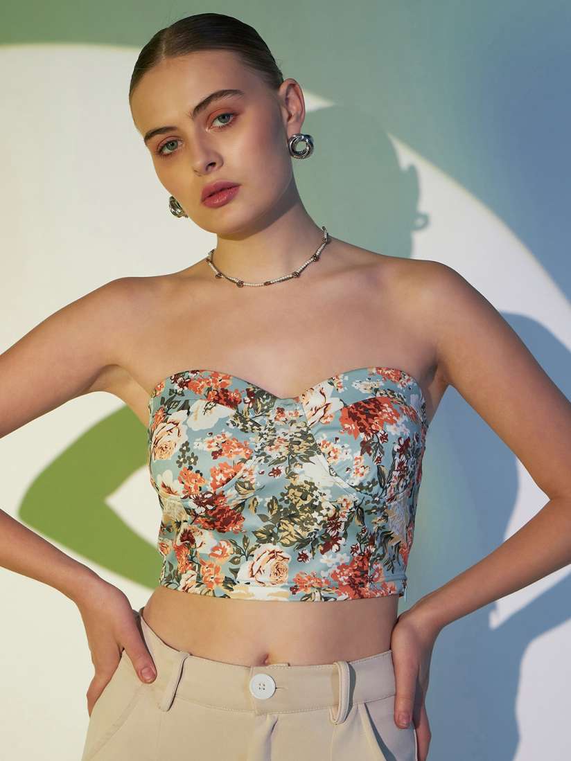 Tube tops myntra top