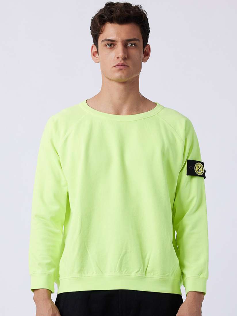 Buy Koovs Cotton Straight Round Neck Pullover Sweatshirt Sweatshirts for Men 27068588 Myntra