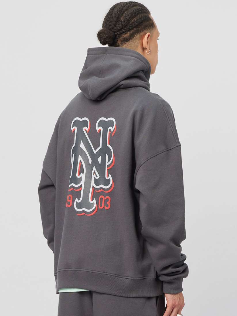Koovs Discount Koovs Hoodie Buy Koovs Typography Printed Cotton
