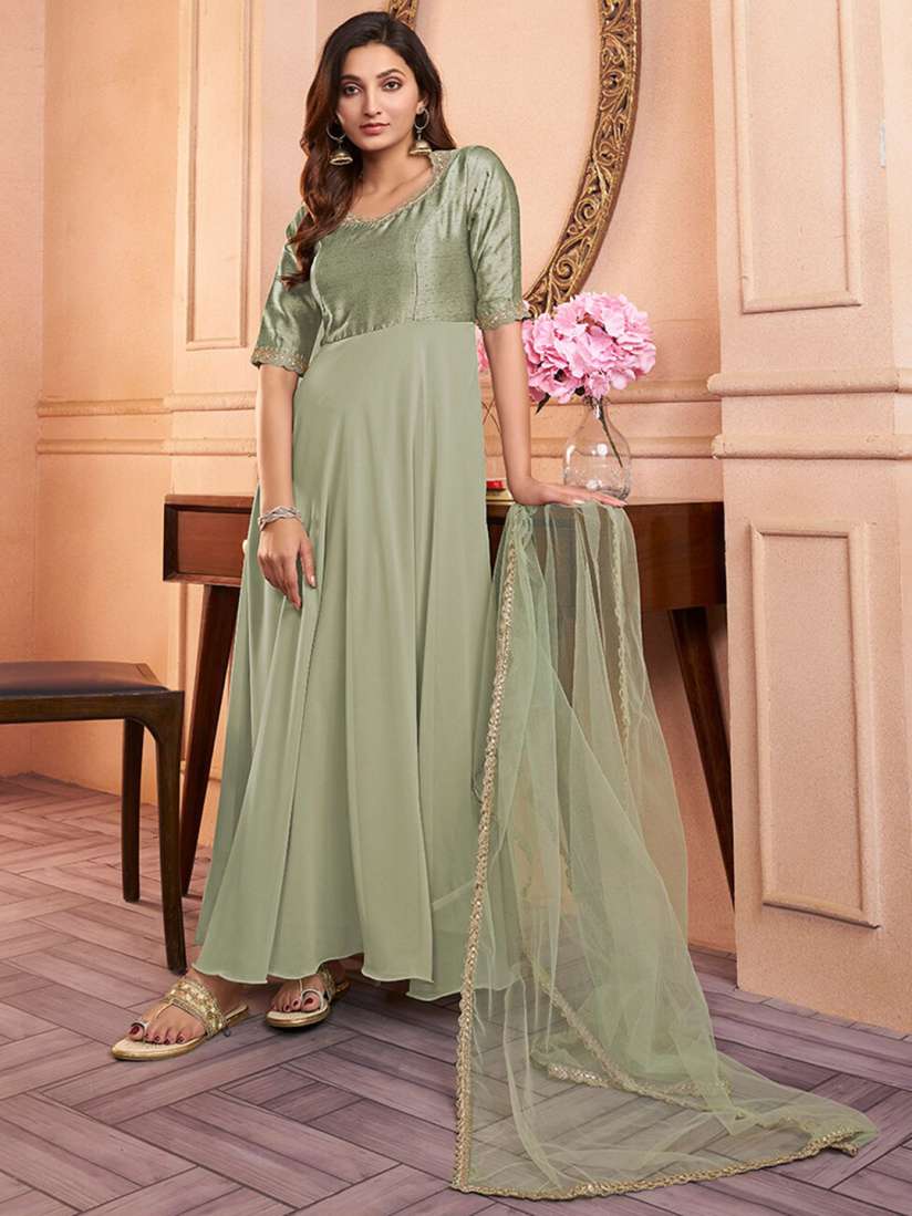 Inddus anarkali on sale