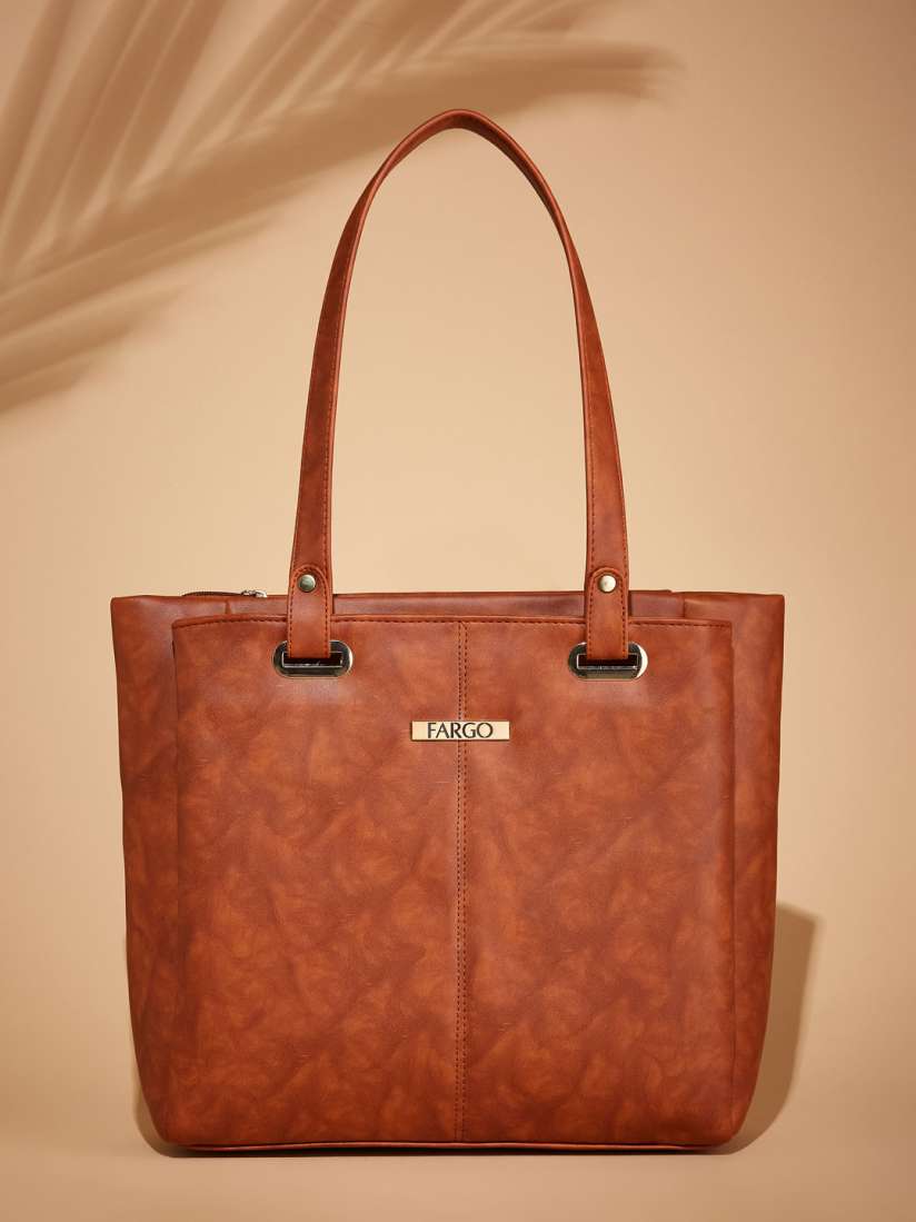 Buy FARGO Self Designed Structured Shoulder Bag Handbags for Women 27071342 Myntra