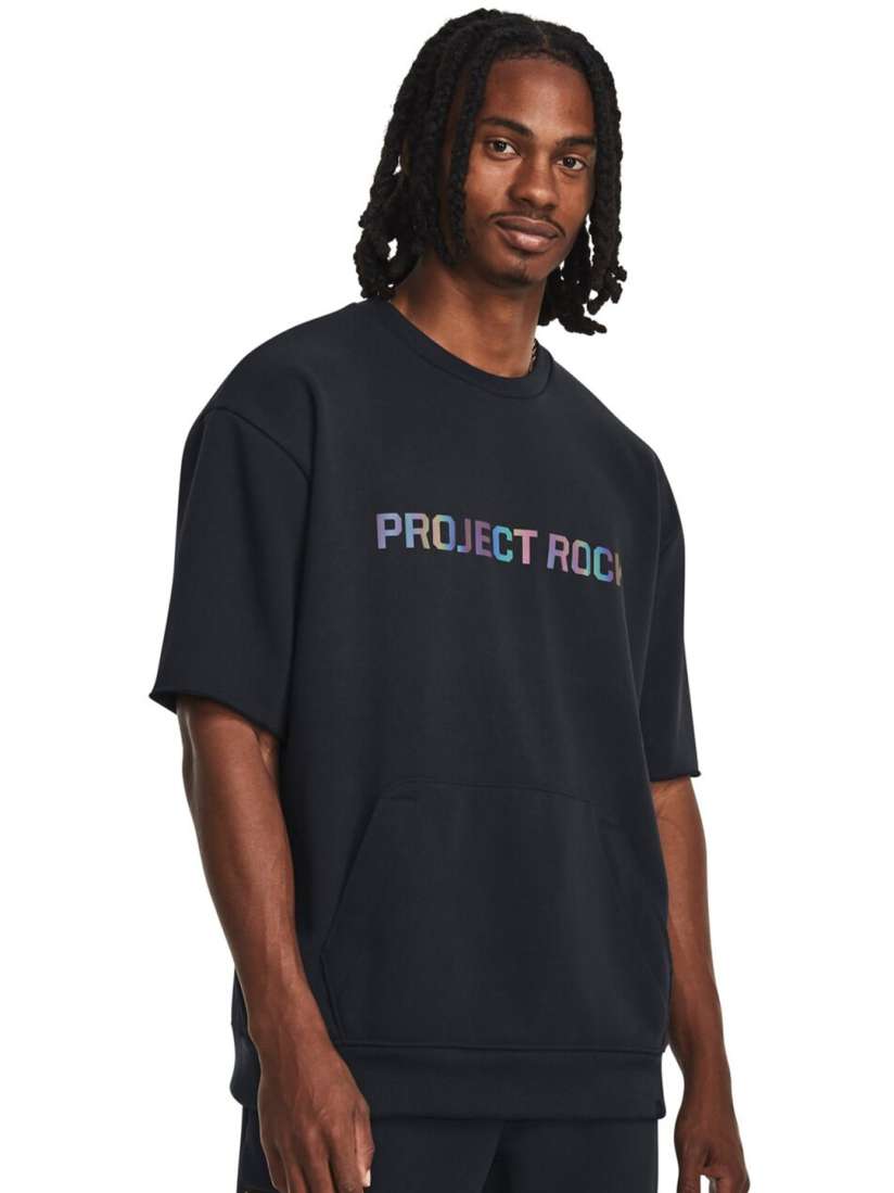 Buy UNDER ARMOUR Typography Printed kangaroo Pocket Relaxed Fit Longline Cotton Tshirt Tshirts for Men 27073108 Myntra