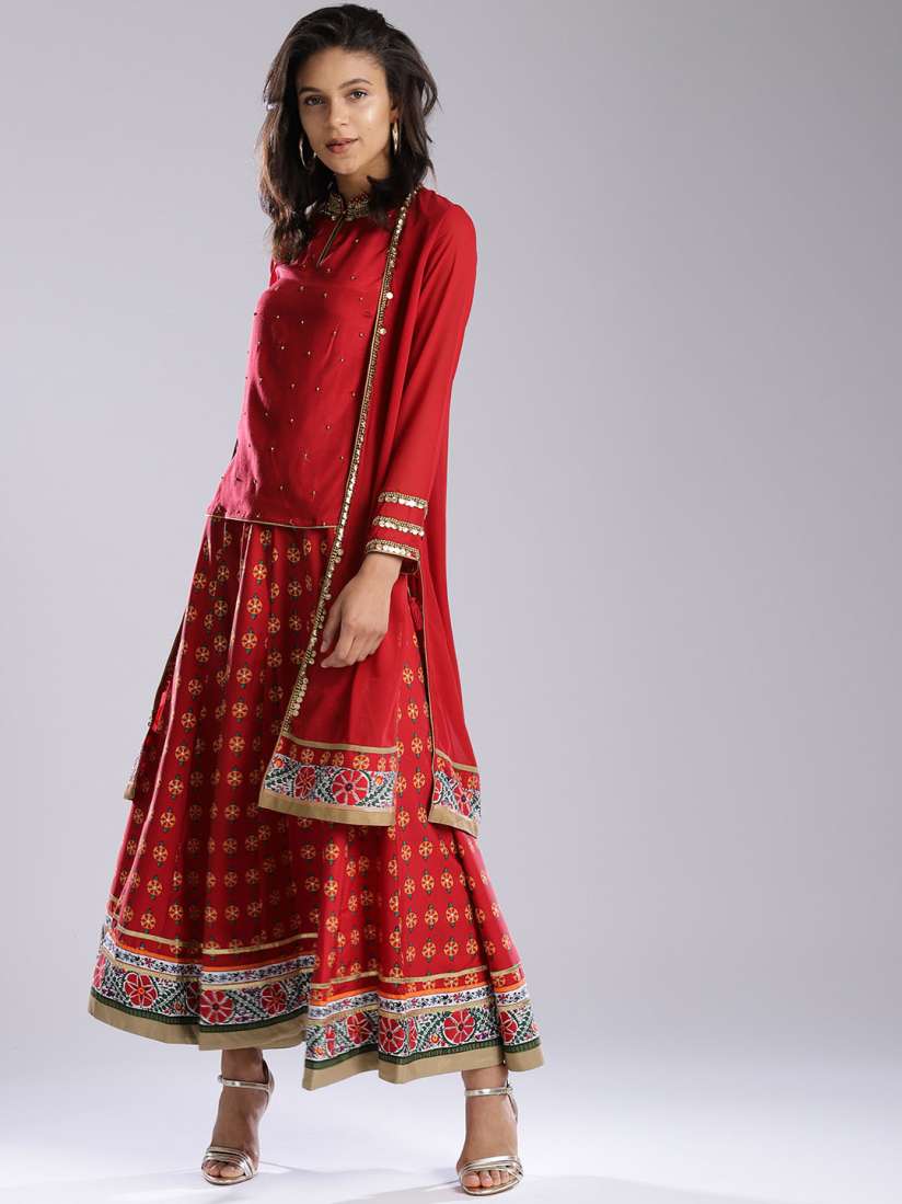 W lehenga choli top