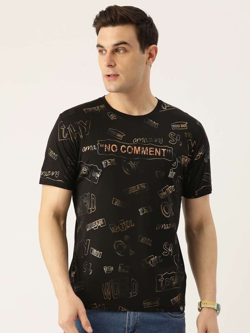 Buy Monte Carlo Men Typography Printed T shirt Tshirts for Men 27084606 Myntra