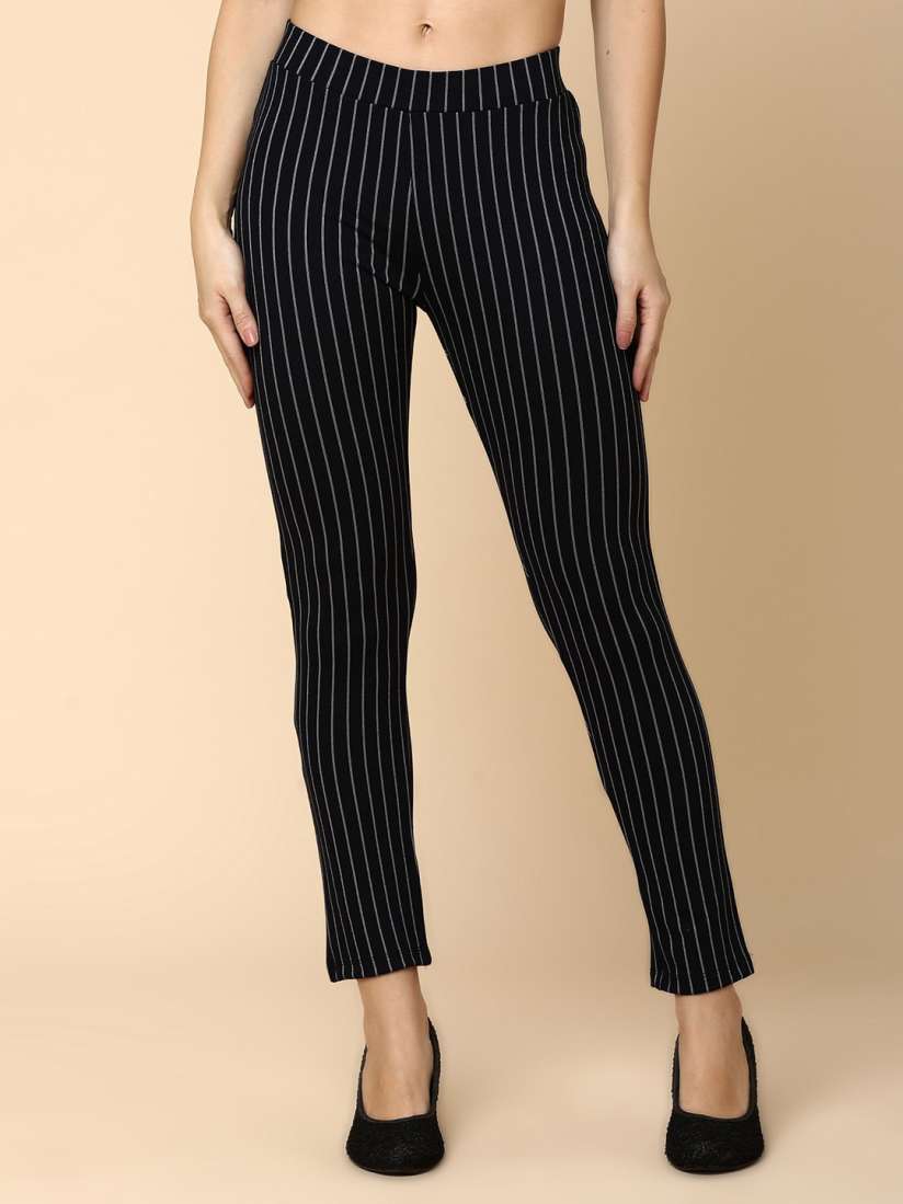 Pinstripe jeggings online