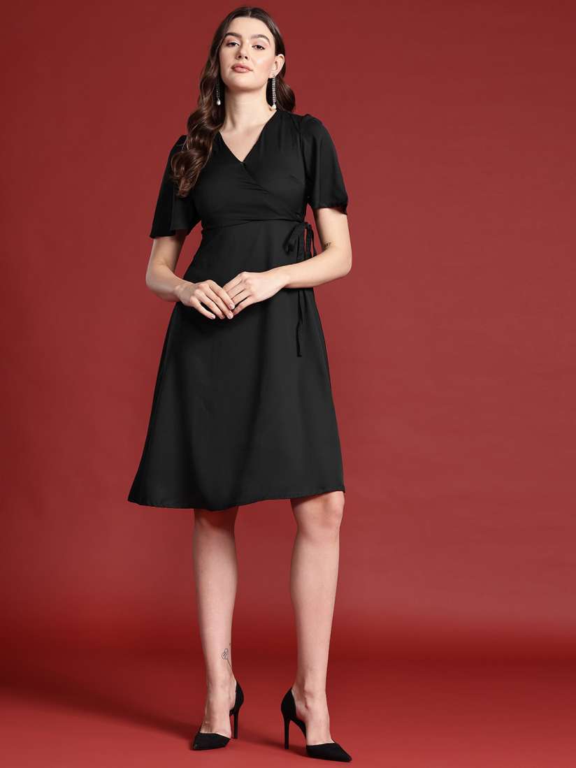 Short dress in myntra on sale