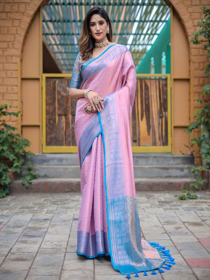 Myntra kanjivaram silk sarees clearance
