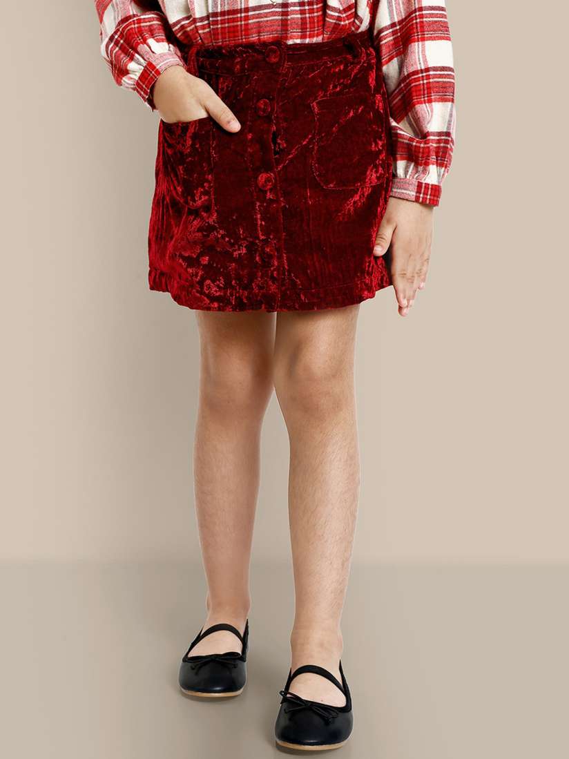 Junior mid length skirts online