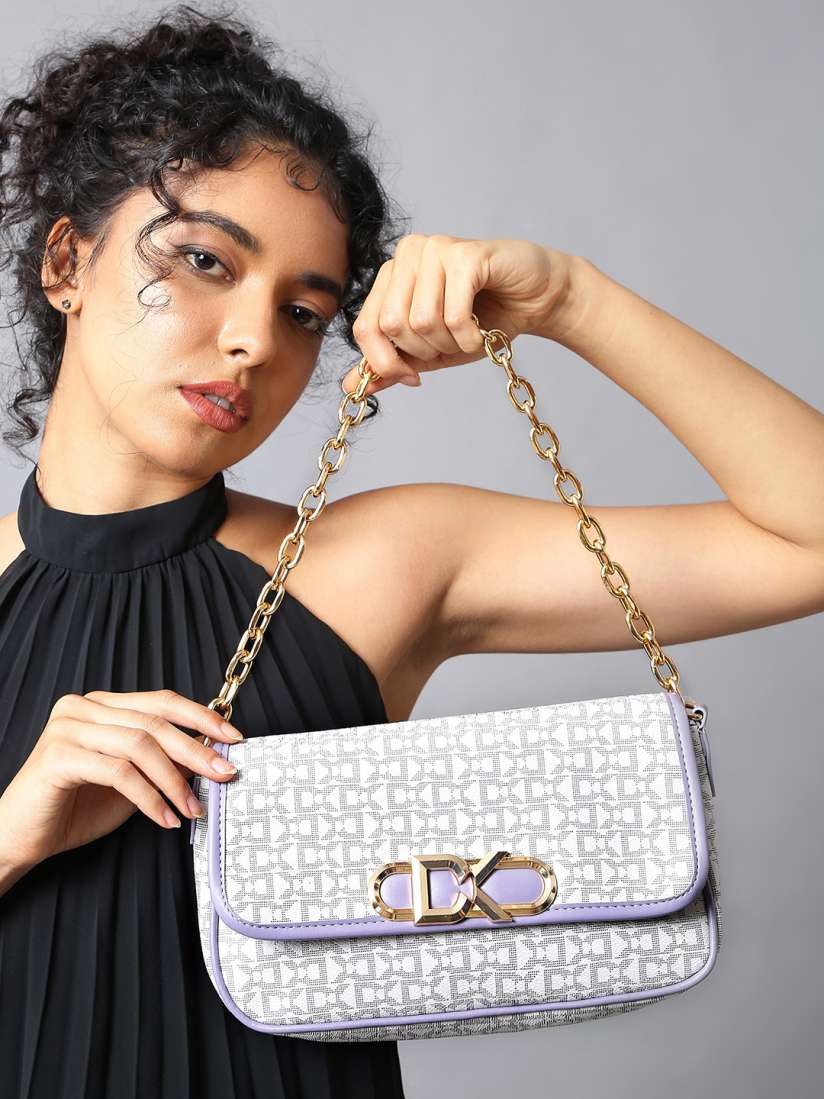 Buy Diana Korr Typography Printed Structured Sling Bag Handbags for Women 27097212 Myntra
