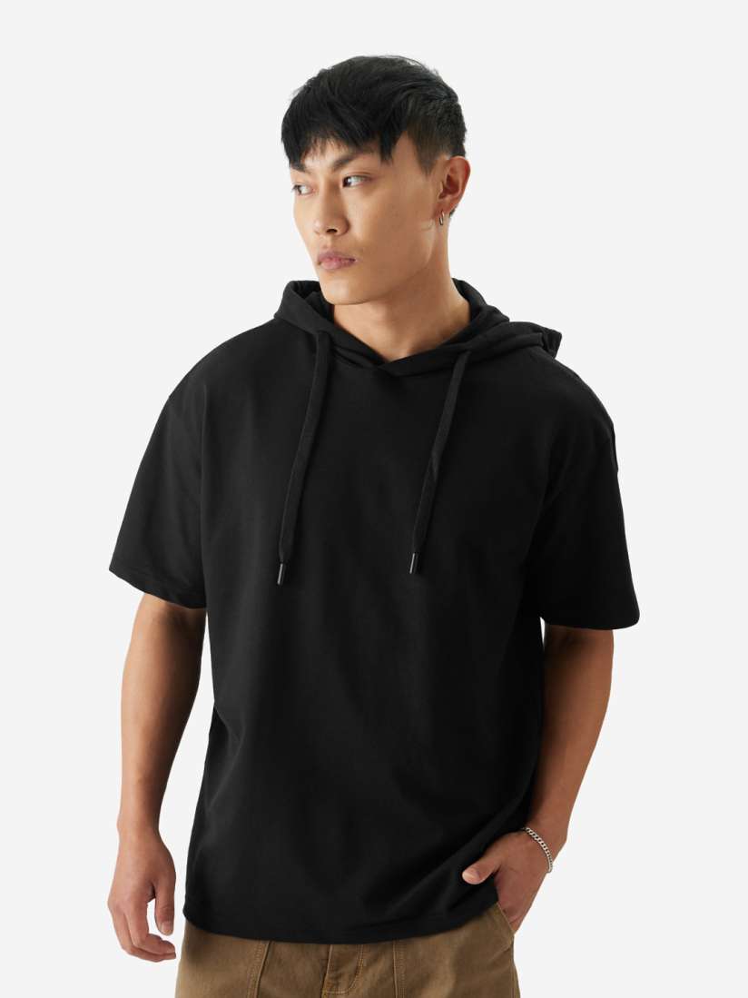 Buy The Souled Store Hooded Cotton T shirt Tshirts for Men 27100114 Myntra