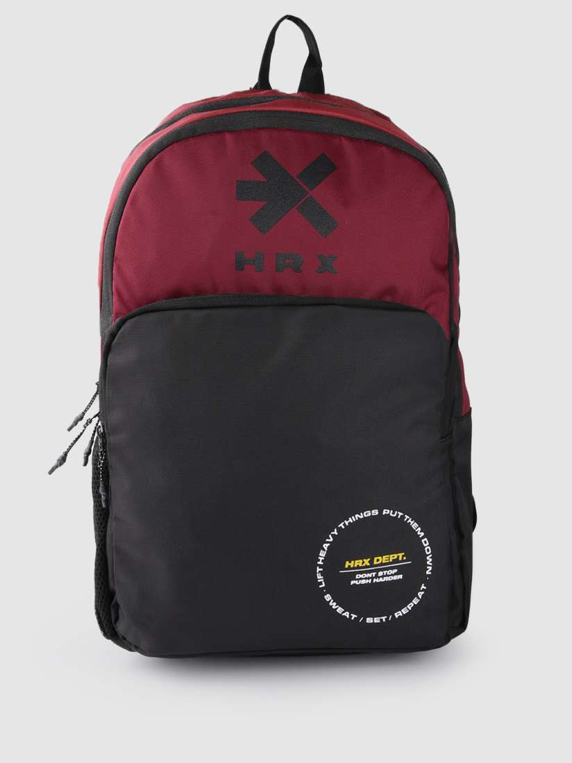 Buy HRX by Hrithik Roshan Unisex Colourblocked Backpack 21.6 L Backpacks for Unisex 27111354 Myntra