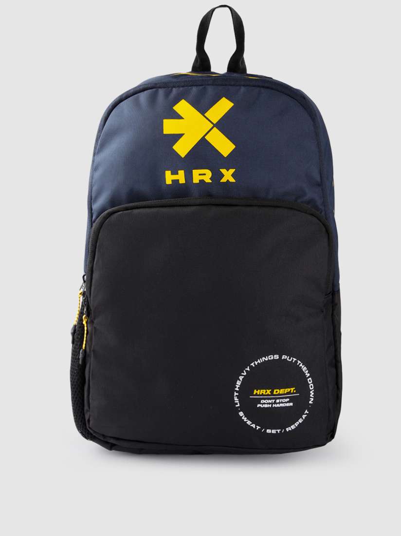 Buy HRX by Hrithik Roshan Unisex Colourblocked Backpack 21.6 L Backpacks for Unisex 27111398 Myntra