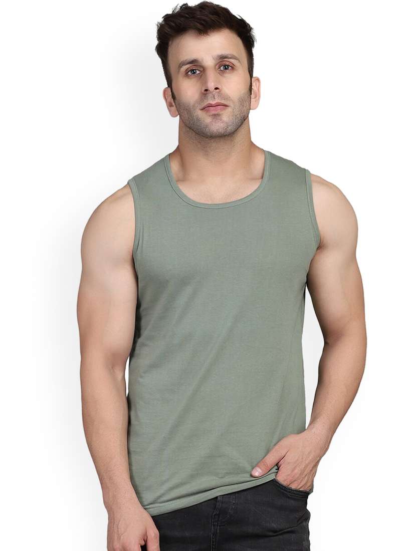 Plain gym vests new arrivals