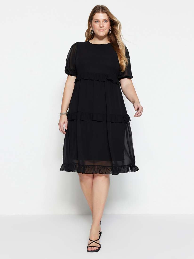Fit and flare dress size 22 sale
