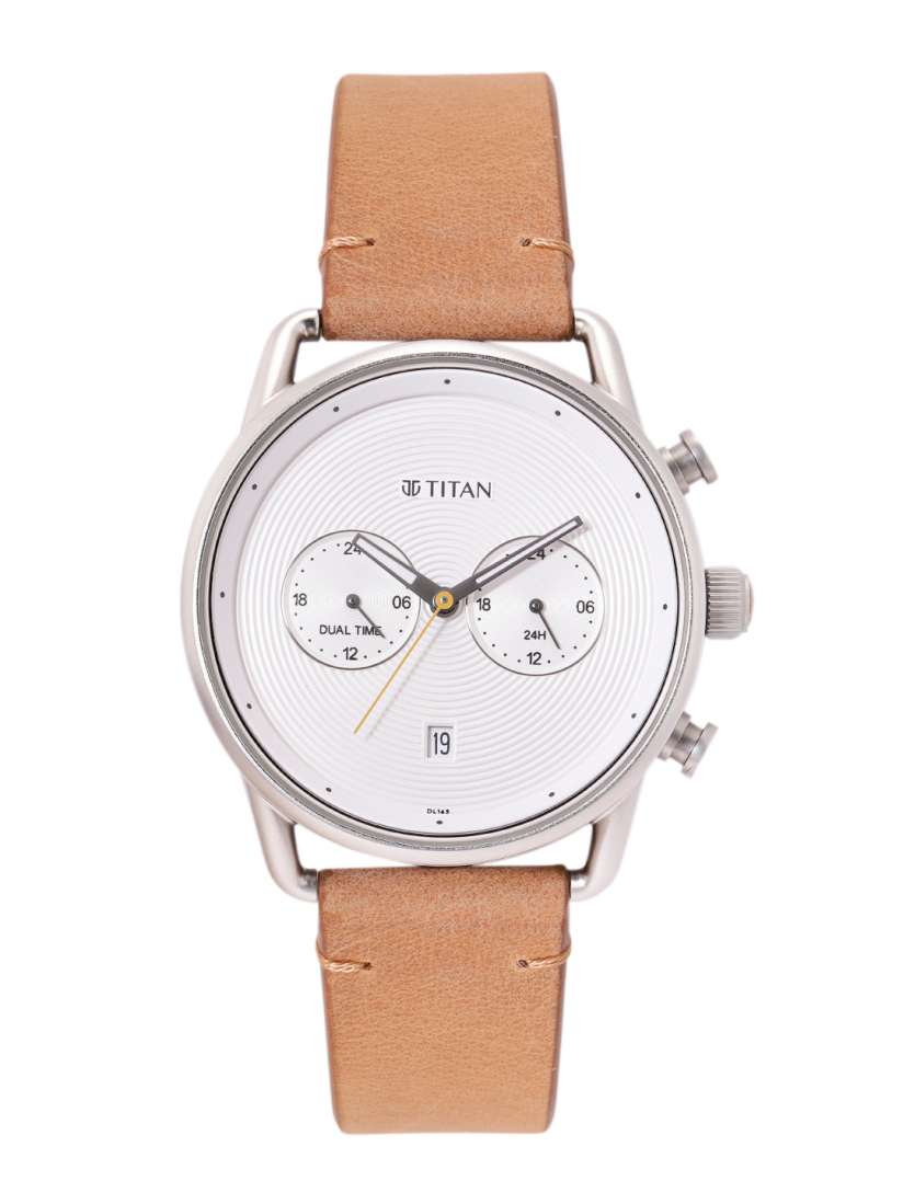 Buy Titan Men Patterned Analogue Watch 1860SL01 Watches for Men 27131594 Myntra