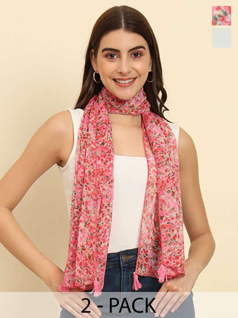 Buy Trend Arrest Women Printed Scarf Scarves for Women 27132328 Myntra