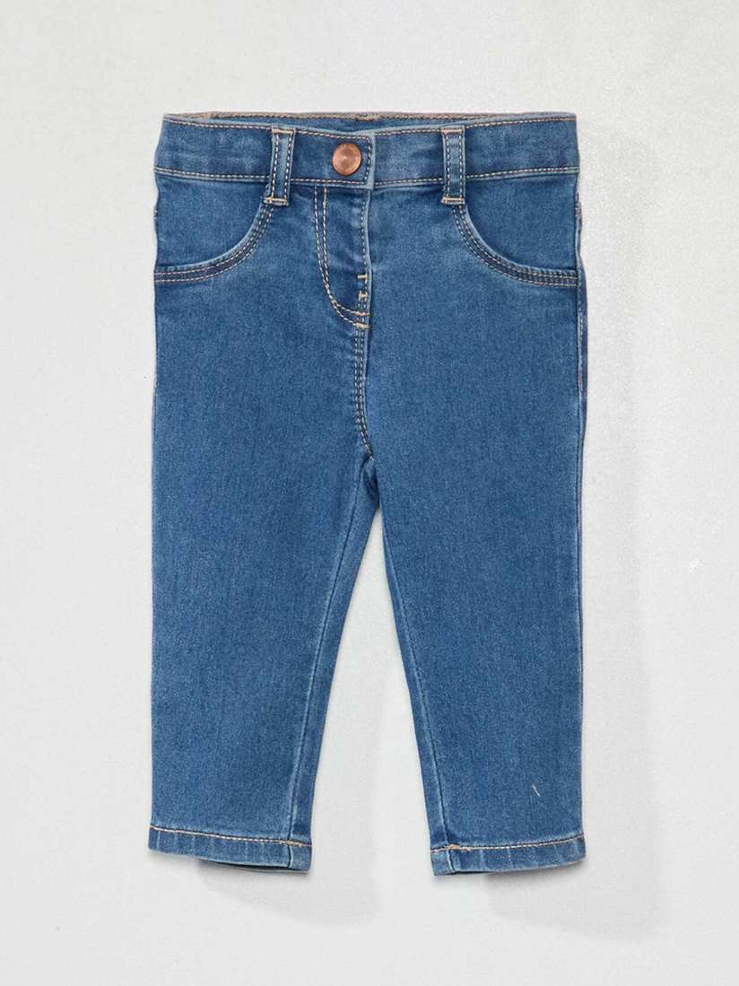 Buy KIABI Girls Mid Rise Clean Look Light Fade Jeans Jeans for Girls 27135612 Myntra
