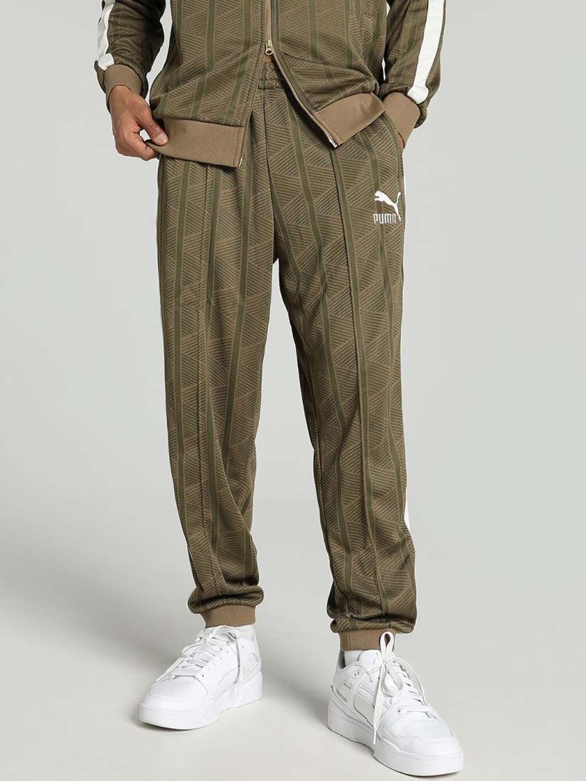 Buy Puma The NeverWorn II T7 Men Self Design Oversized Fit Mid Rise Joggers Track Pants for Men 27143308 Myntra