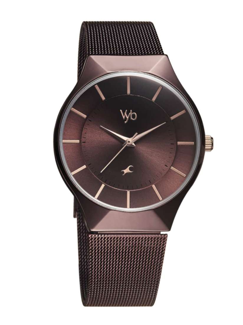Buy Fastrack Women Vyb Successor Stainless Steel Straps Analogue Watch FV60002KM01W Watches for Women 27151086 Myntra