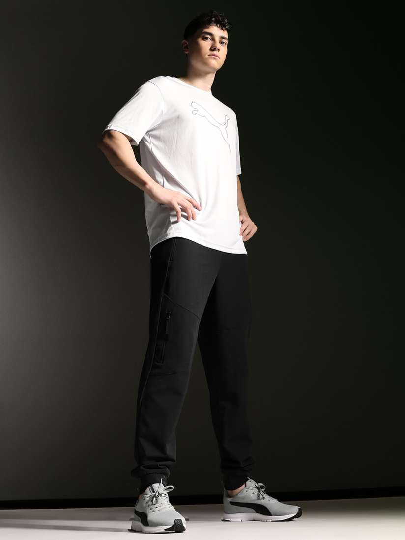 Buy Puma Men PUMATECH Solid dryCELL Track Pants Track Pants for Men 27156940 Myntra