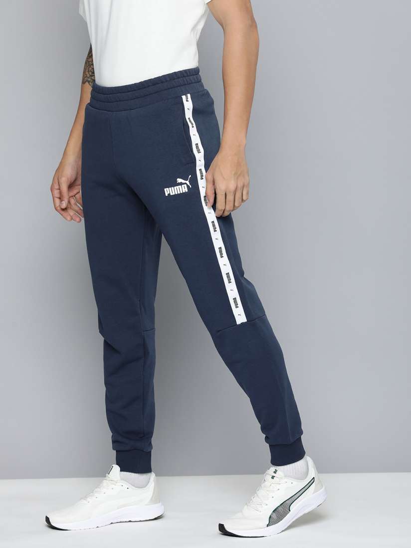 Puma tape waistband track pants shop
