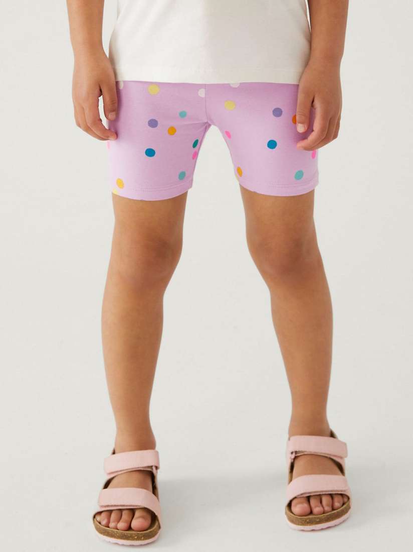 Buy Marks Spencer Girls High Rise Printed Cycling Shorts Shorts for Girls 27157776 Myntra