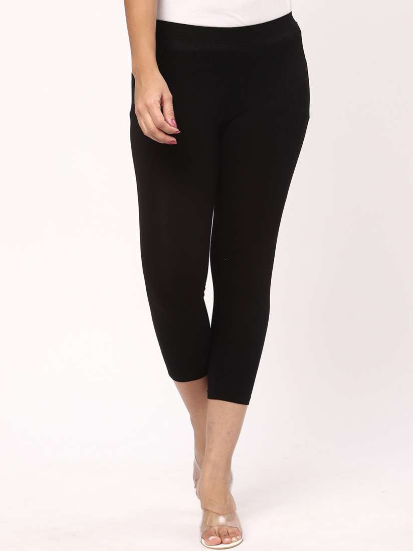 Buy R B Women Three Fourth Length Cotton Leggings Leggings for Women 27159338 Myntra