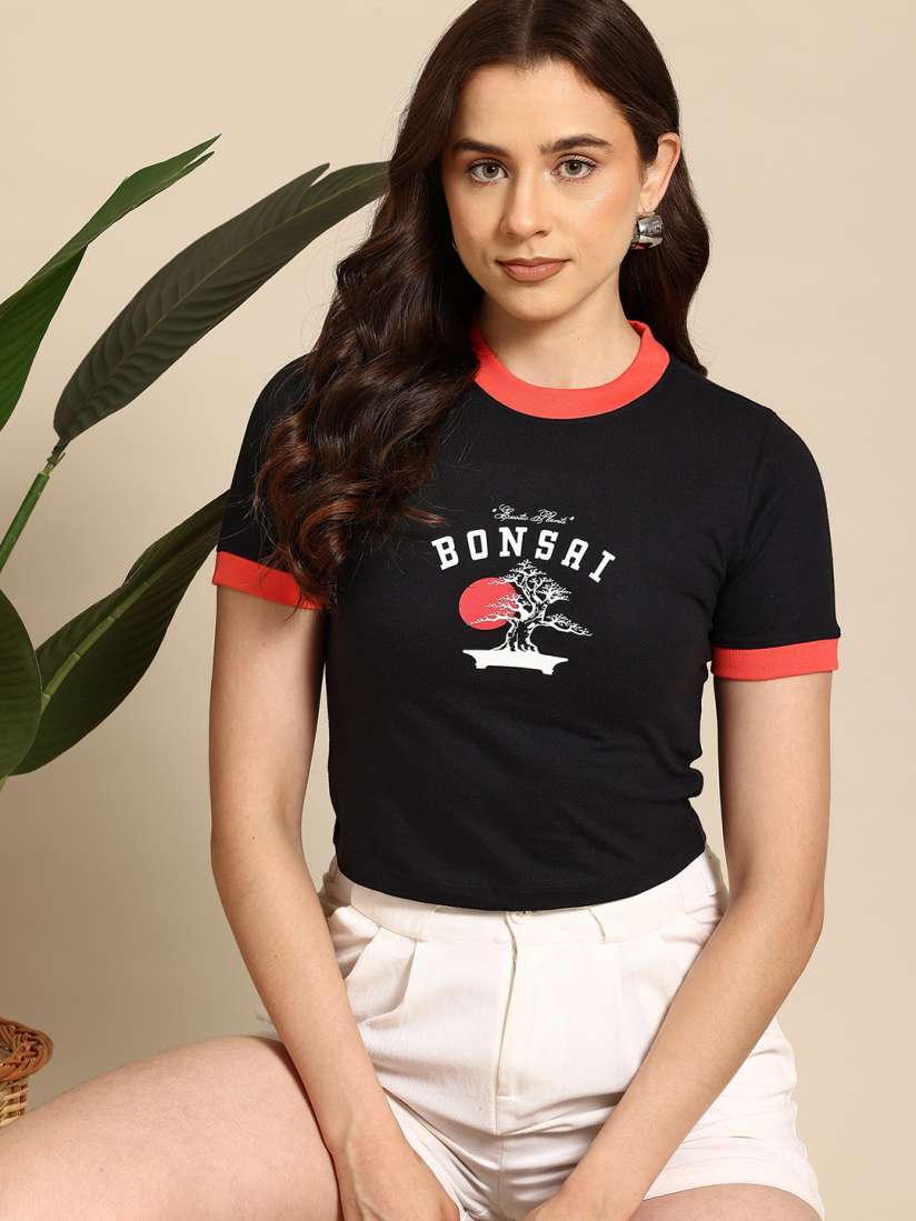 T shirts myntra 2025