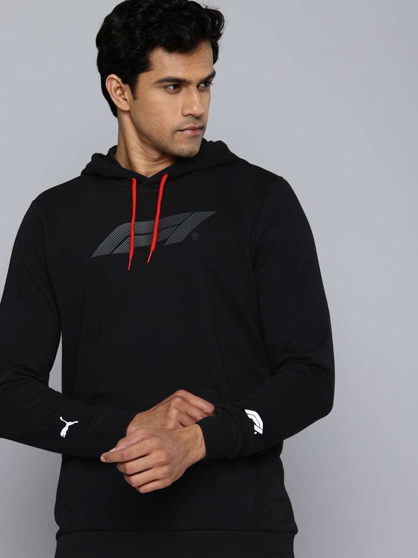 Buy PUMA Motorsport F1 Brand Logo Printed Hooded Sweatshirt Sweatshirts for Men 27160820 Myntra