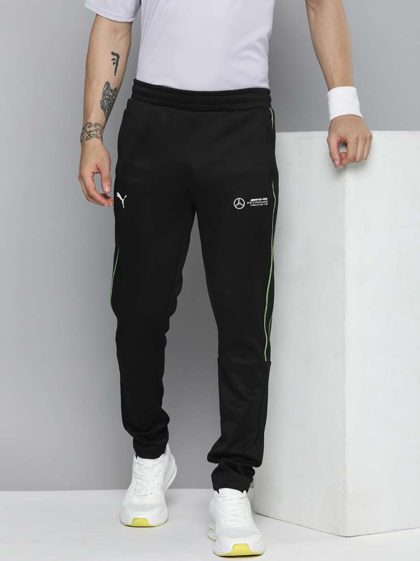 Buy PUMA Motorsport Men Mercedes AMG Petronas Motorsport dryCELL MT7 Open Cuff Track Pants Track Pants for Men 27160834 Myntra