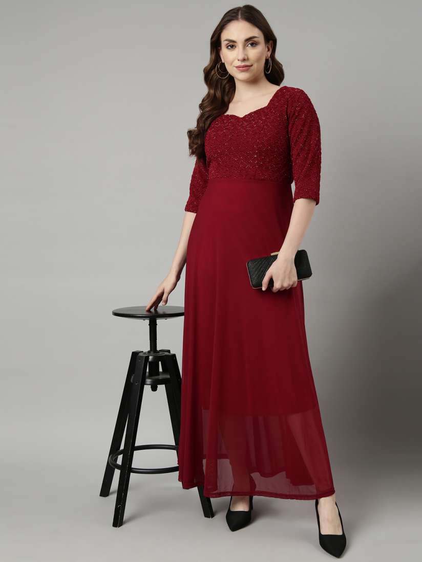 Myntra ladies party wear dresses hot sale