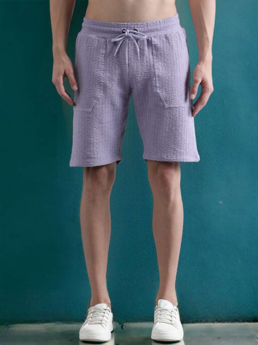 Buy Bene Kleed Men Pure Cotton Seersucker Knit Shorts Shorts for Men 27174334 Myntra