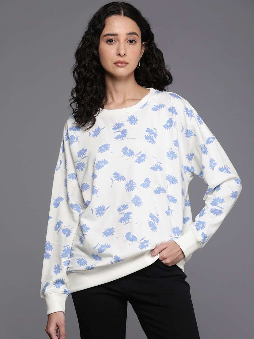 Buy DOROTHY PERKINS Women Printed Sweatshirt Sweatshirts for Women 27195132 Myntra