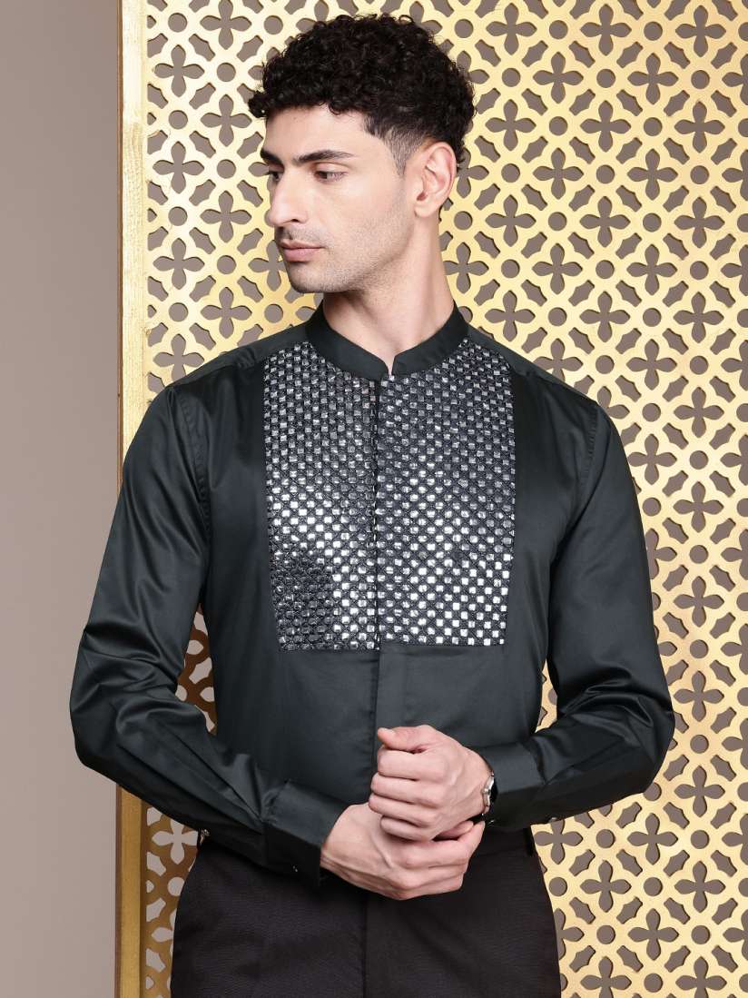 Party wear shirts for mens myntra online