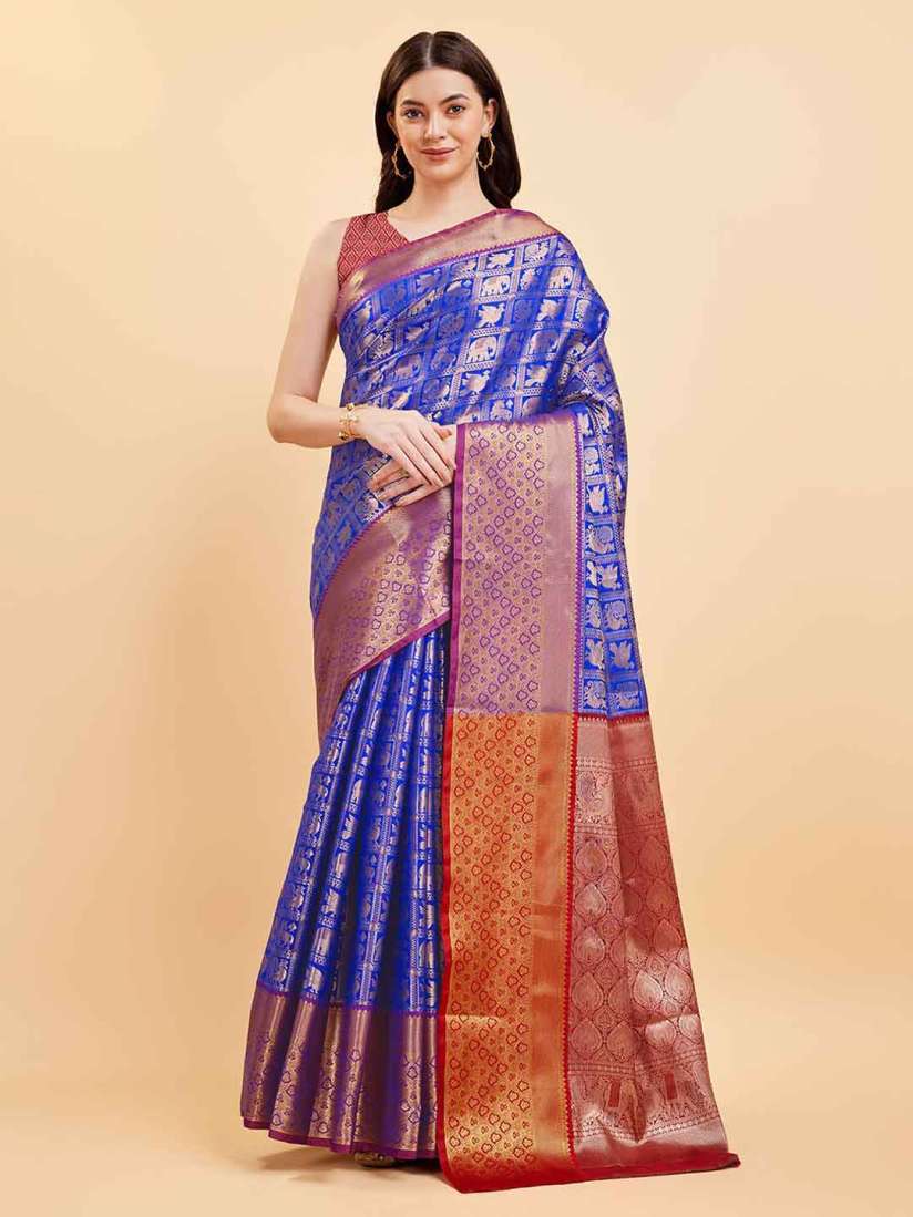Myntra pure silk sarees store