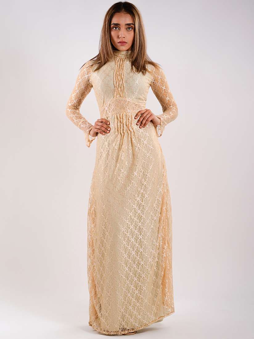 Buy Stylecast X Hersheinbox Lace Maxi Dress Dresses for Women 27202062 Myntra