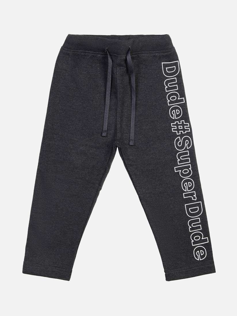 Buy Bodycare Infant Boys Typography Printed Cotton Track Pants Track Pants for Boys 27206398 Myntra