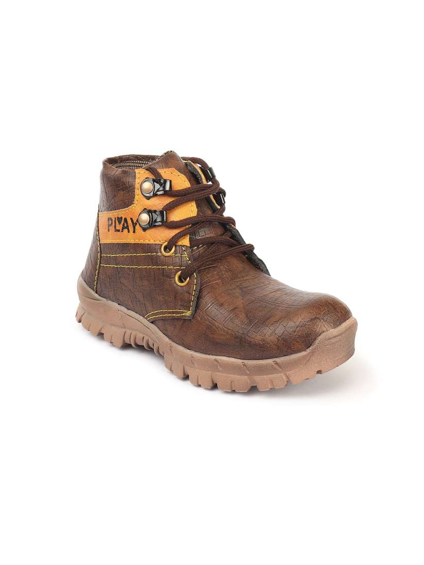 Boys round toe boots sales