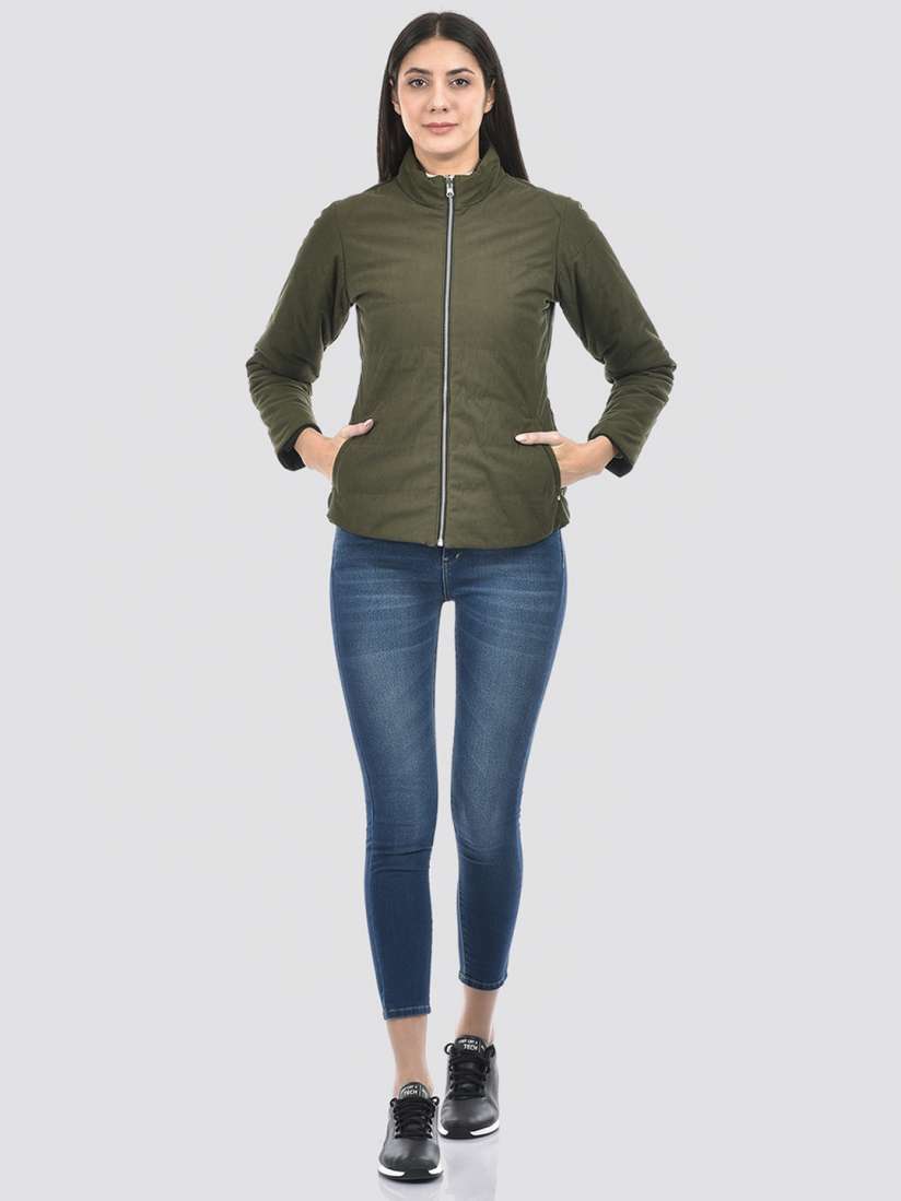 Buy Numero Uno Reversible Padded Jacket Jackets for Women 27218438 Myntra