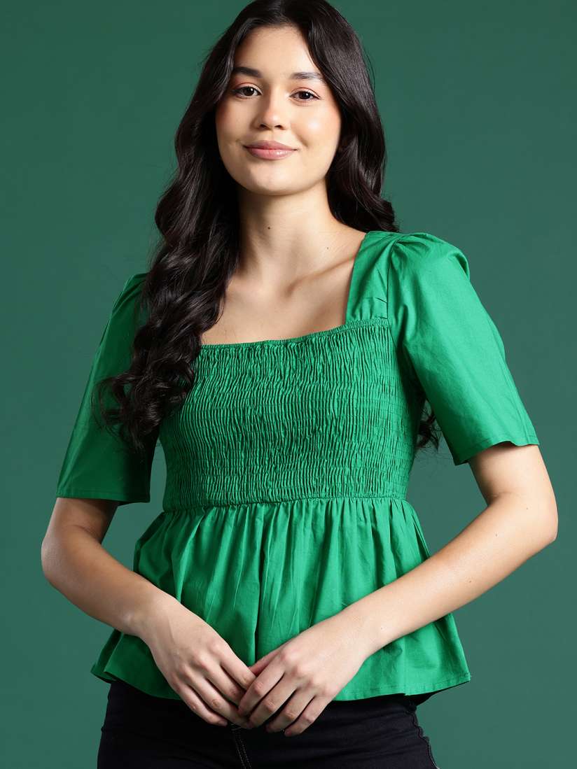 Peplum tops myntra hotsell