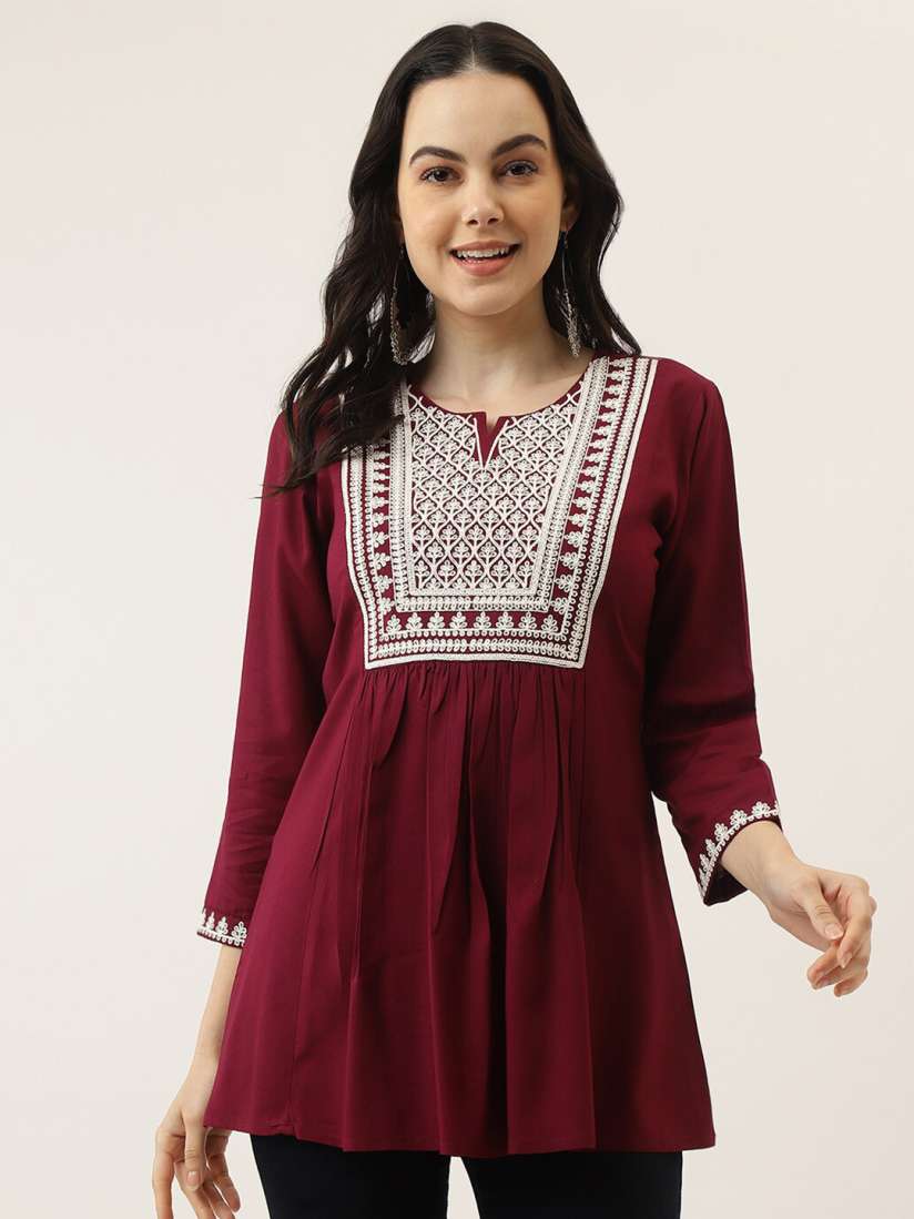 Myntra ethnic tops online