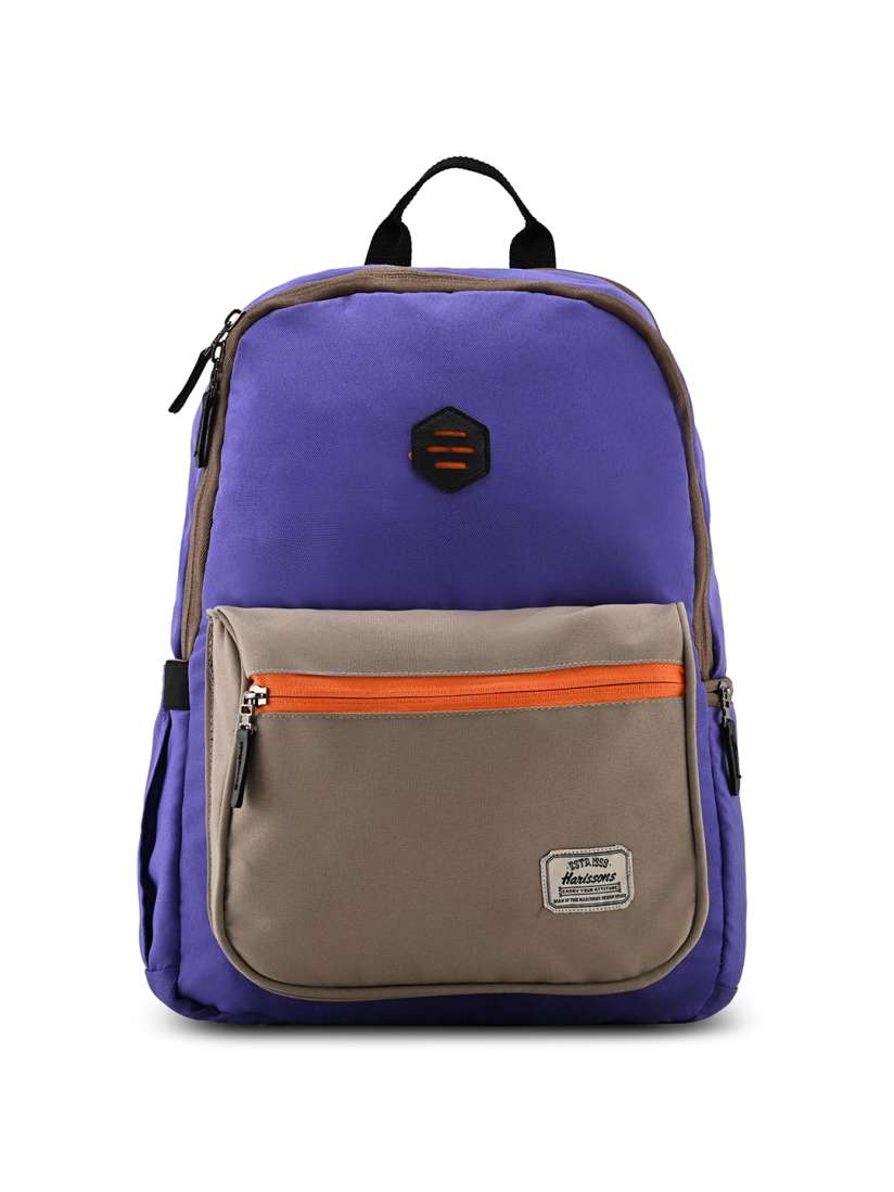 Buy Harissons Unisex Colourblocked Ergonomic Backpack Backpacks for Unisex 27247246 Myntra