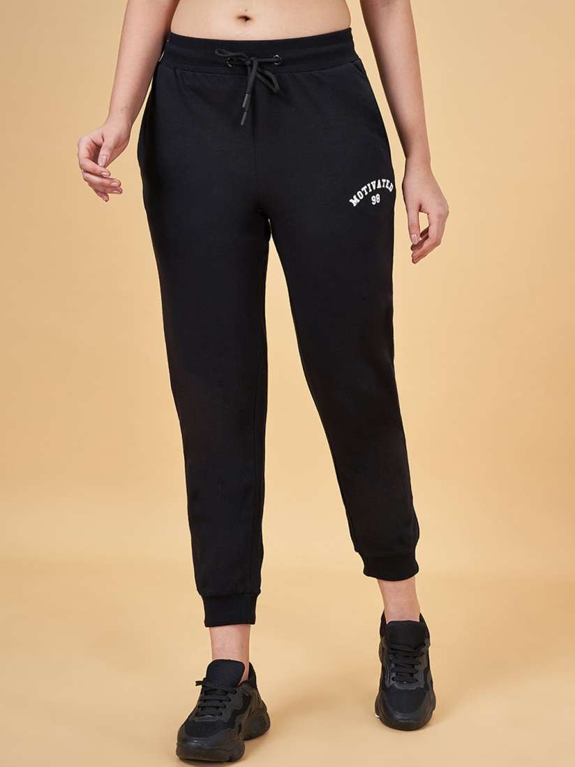 Buy Ajile by Pantaloons Women Mid Rise Joggers Track Pants for Women 27259716 Myntra